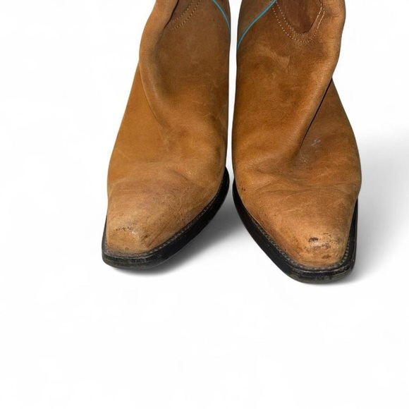 Franco Sarto L tulsa women cowgirl boot size 7 1/2 - Picture 5 of 8